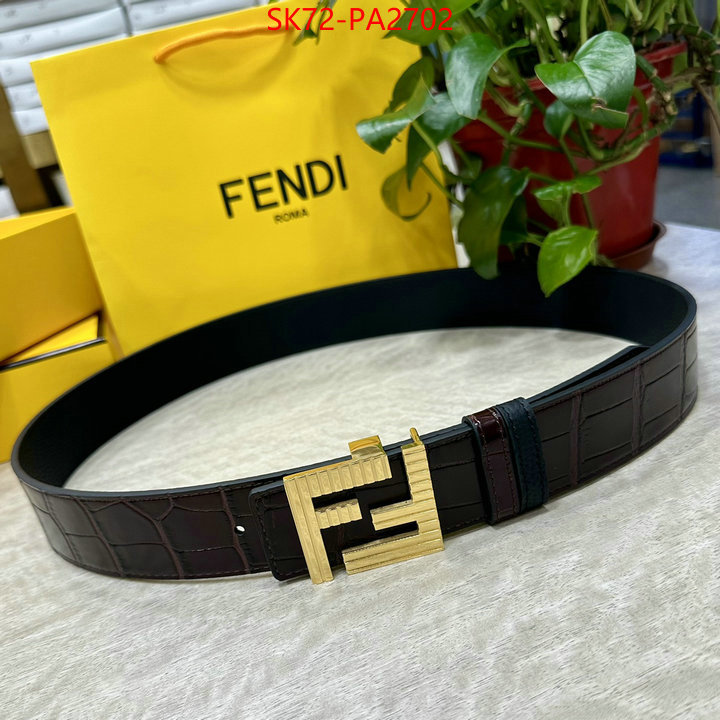 Belts-Fendi is it illegal to buy dupe ID:PA2702 $: 72USD