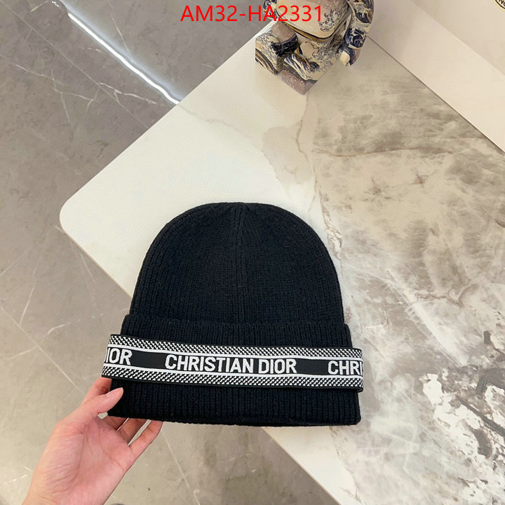 Cap (Hat)-Dior brand designer replica ID: HA2331 $: 32USD