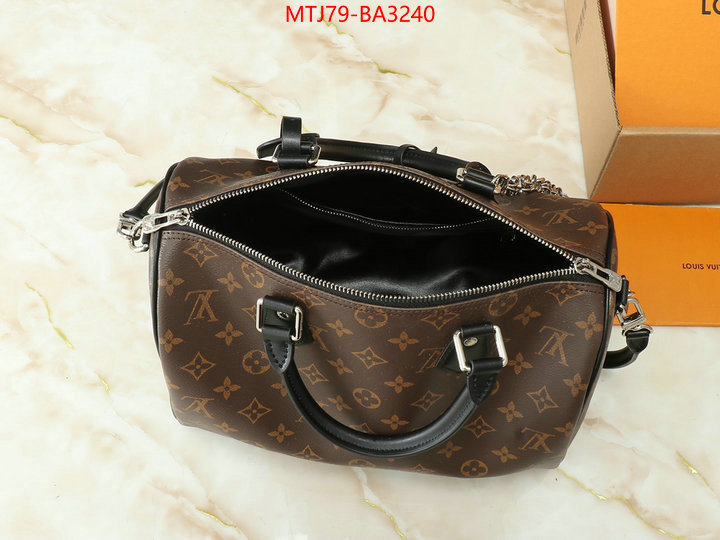 LV Bags(4A)-Speedy- 2024 replica ID: BA3240 $: 79USD,