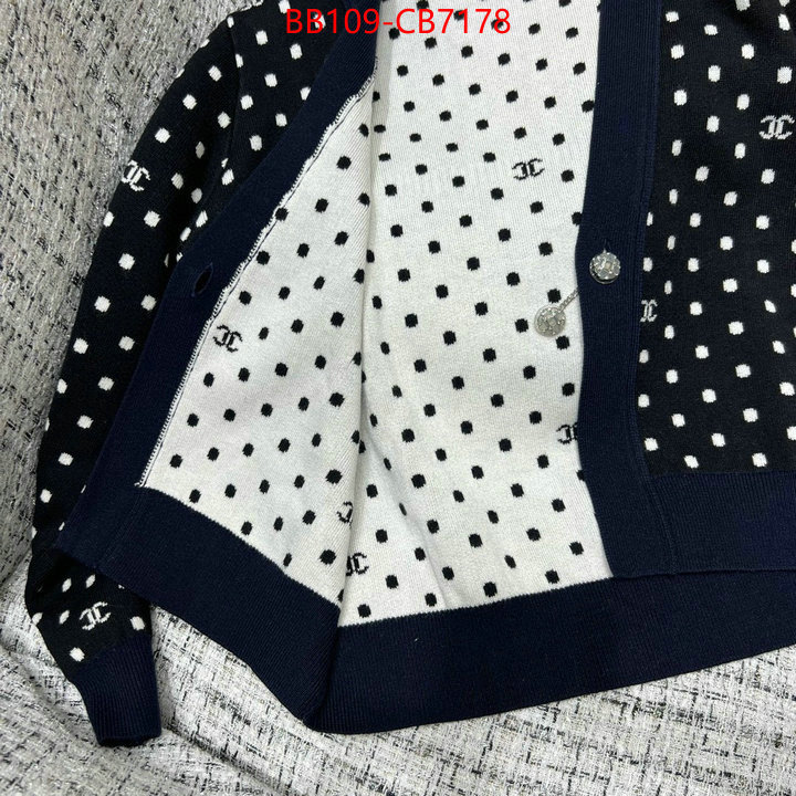 Clothing-Chanel perfect quality designer replica ID: CB7178 $: 109USD