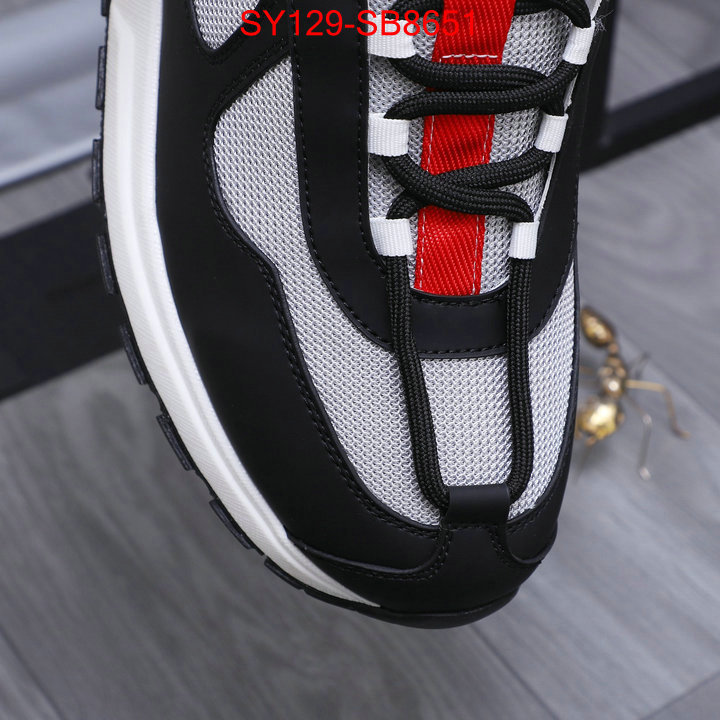 Men shoes-Prada replica aaaaa+ designer ID: SB8651 $: 129USD