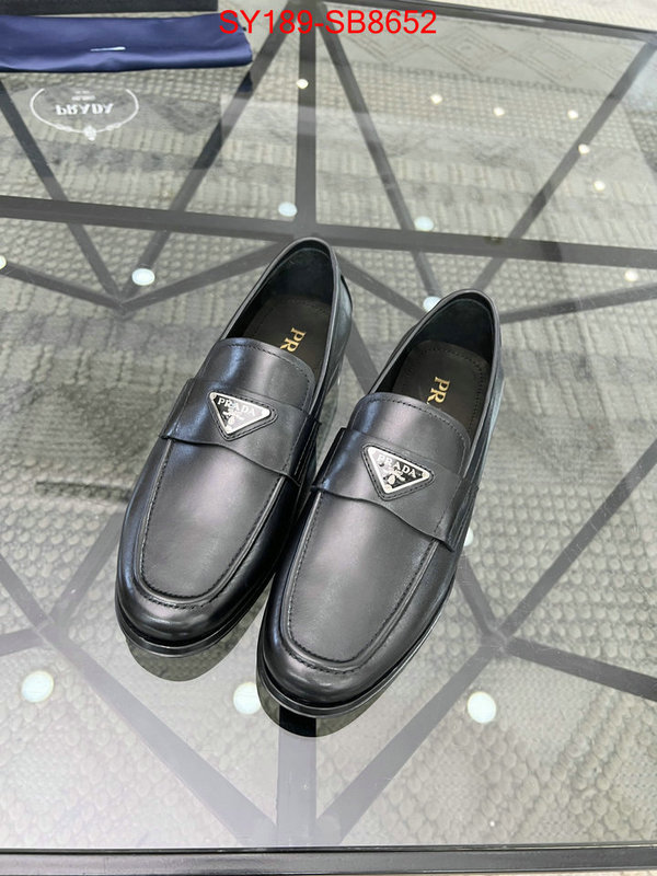 Men shoes-Prada high quality replica designer ID: SB8652 $: 189USD