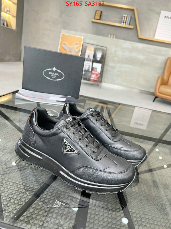 Men shoes-Prada styles & where to buy ID: SA3183 $: 165USD