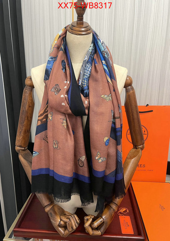 Scarf-Hermes sell high quality ID: MB8317 $: 75USD