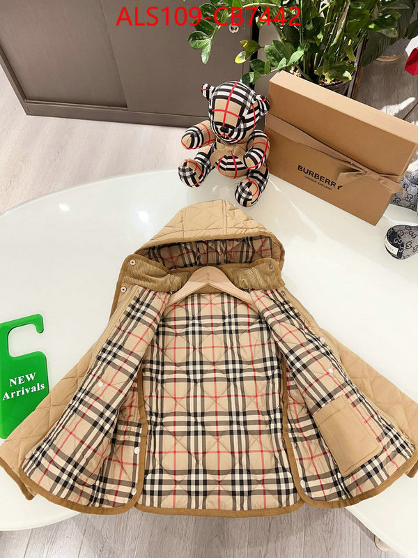 Kids clothing-Down jacket counter quality ID: CB7442 $: 109USD