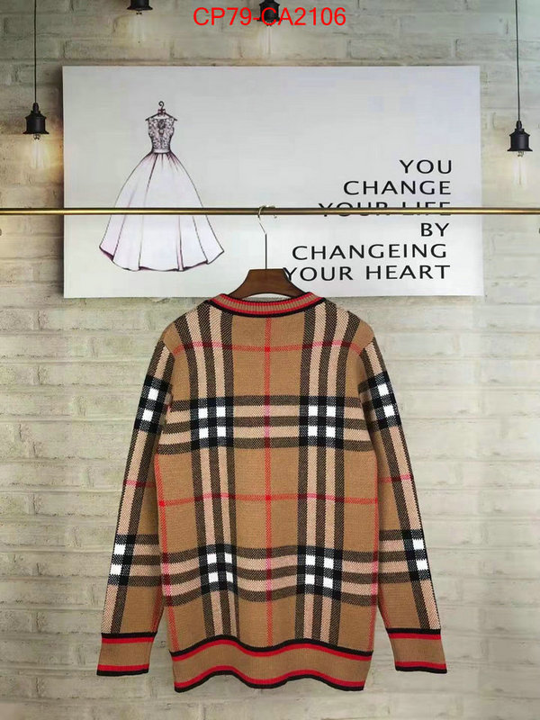 Clothing-Burberry outlet 1:1 replica ID: CA2106 $: 79USD