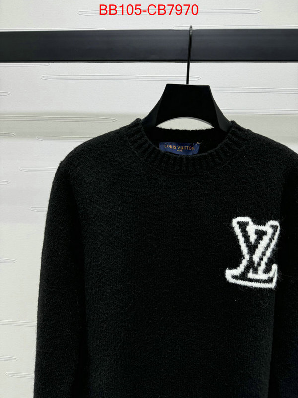 Clothing-LV replica wholesale ID: CB7970 $: 105USD