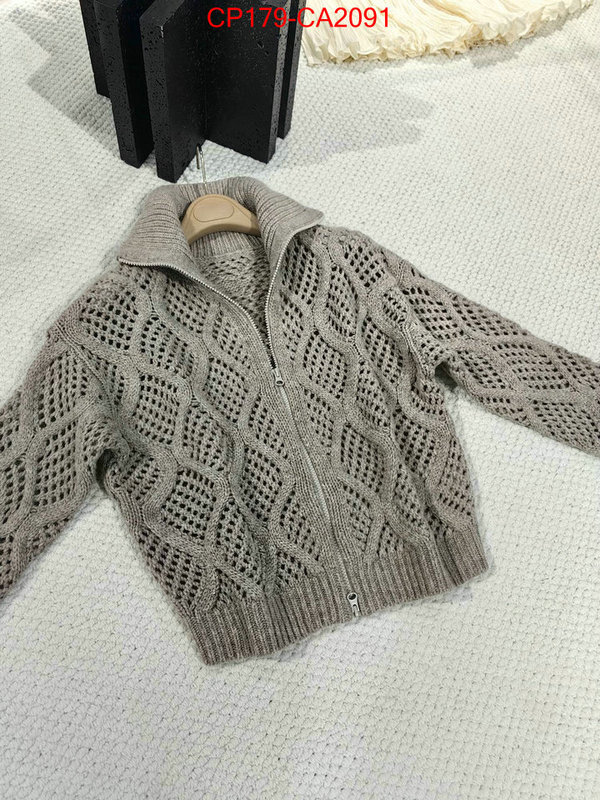 Clothing-Brunello Cucinelli knockoff highest quality ID: CA2091 $: 179USD