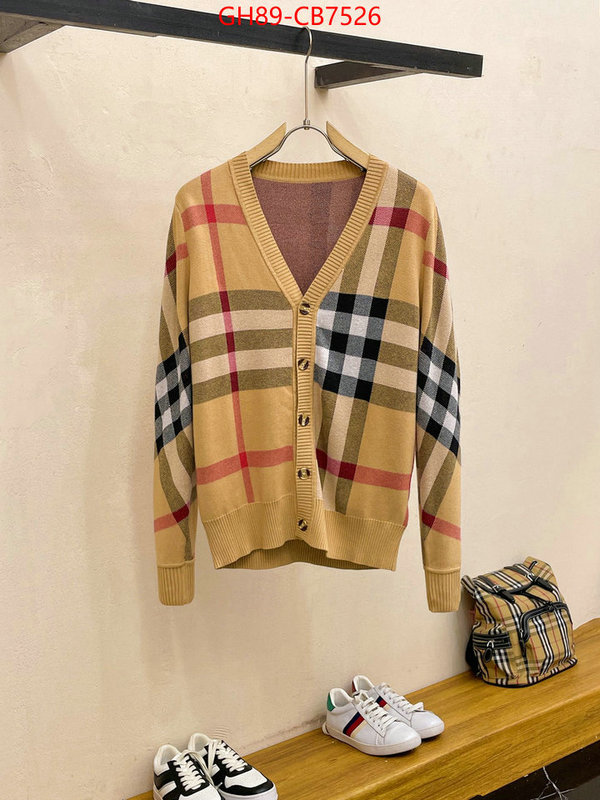 Clothing-Burberry the online shopping ID: CB7526 $: 89USD