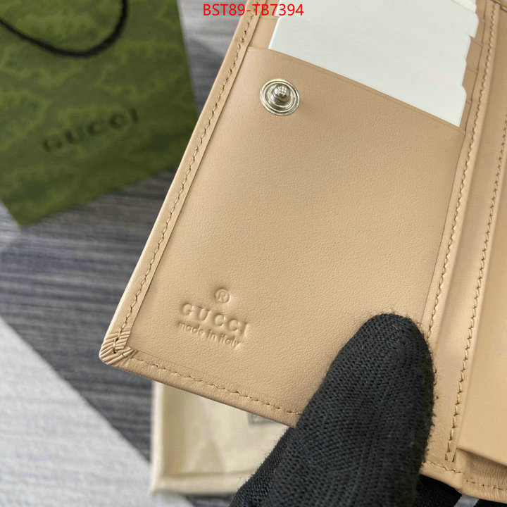 Gucci Bags(TOP)-Wallet- china sale ID: TB7394 $: 89USD,