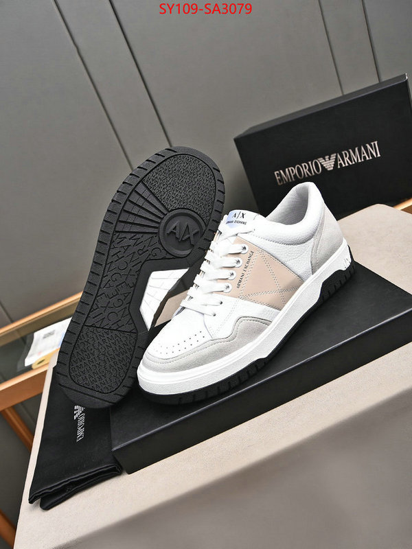 Men shoes-Armani good quality replica ID: SA3079 $: 109USD