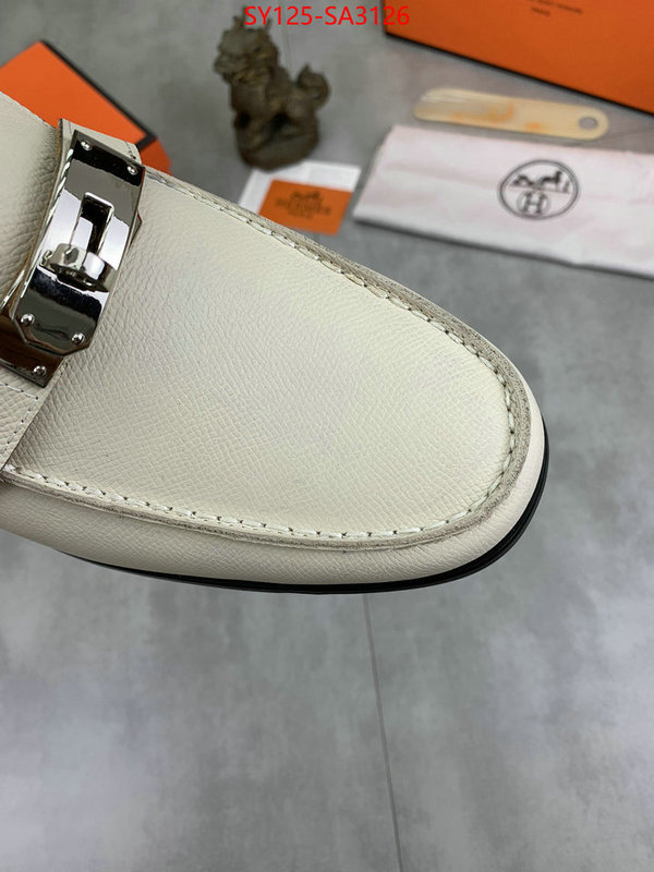 Men Shoes-Hermes supplier in china ID: SA3126 $: 125USD