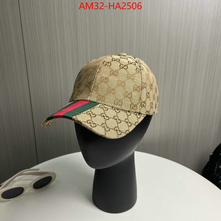 Cap(Hat)-Gucci where quality designer replica ID: HA2505 $: 32USD