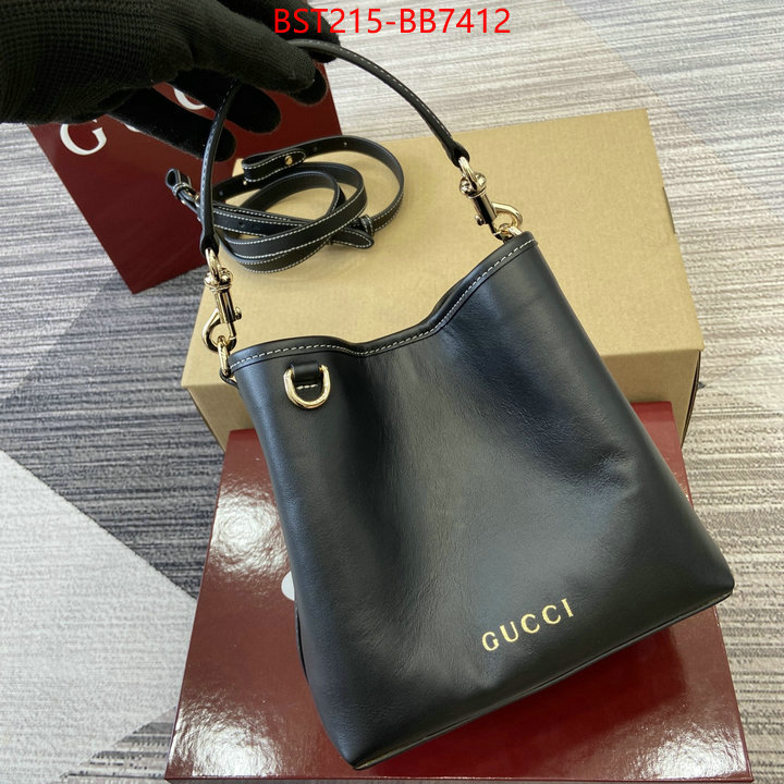 Gucci Bags(TOP)-Handbag- knockoff highest quality ID: BB7412 $: 215USD,