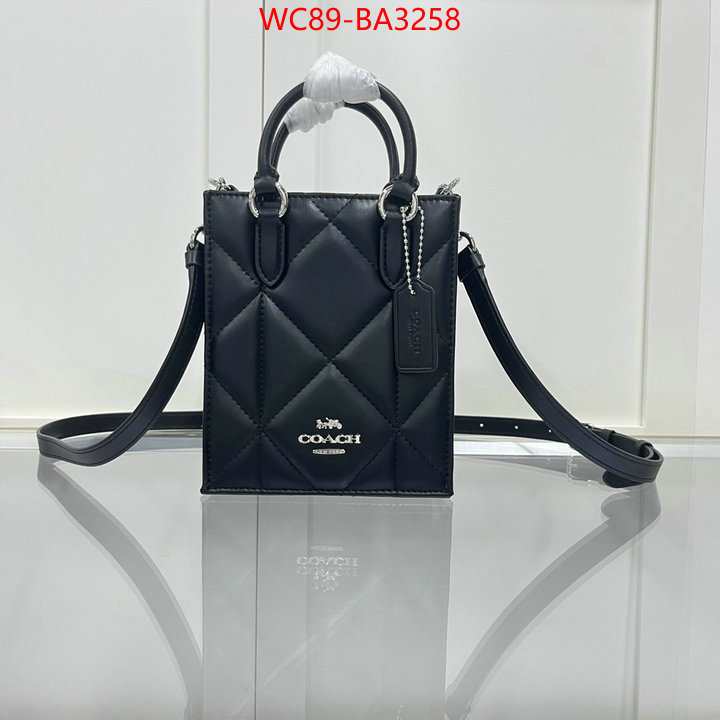 Coach Bags(4A)-Crossbody- online sales ID: BA3258 $: 89USD,