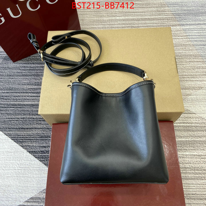 Gucci Bags(TOP)-Handbag- knockoff highest quality ID: BB7412 $: 215USD,