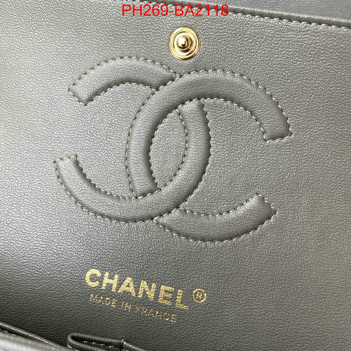 Chanel Bags(TOP)-Crossbody- customize best quality replica ID：BA2118 $: 269USD,