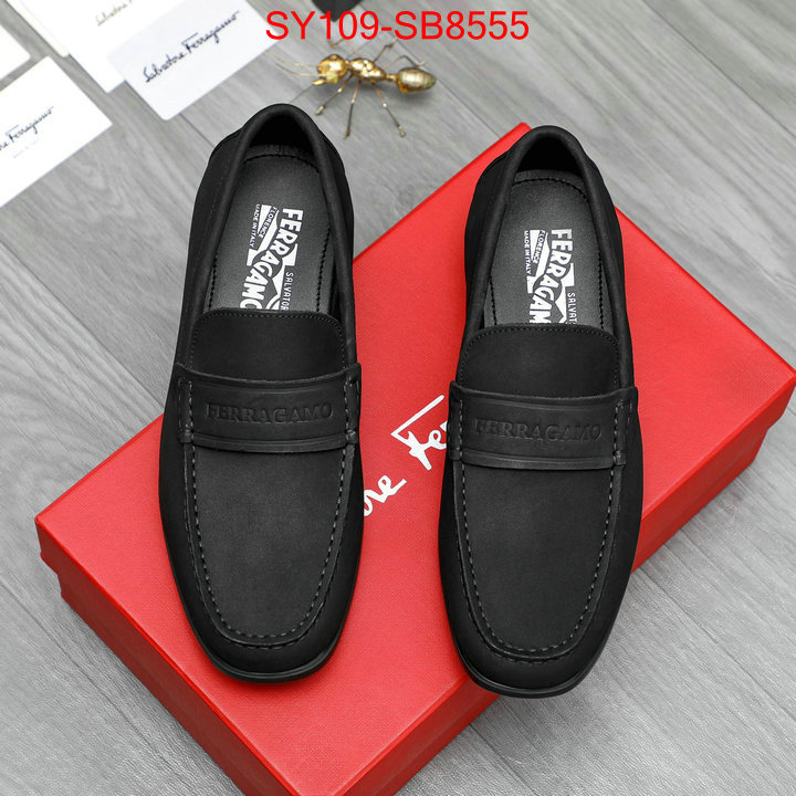 Men shoes-Ferragamo 1:1 replica wholesale ID: SB8555 $: 109USD