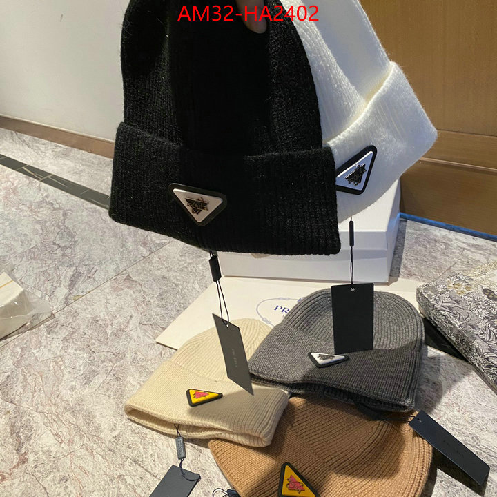 Cap (Hat)-Prada buy 2024 replica ID: HA2402 $: 32USD