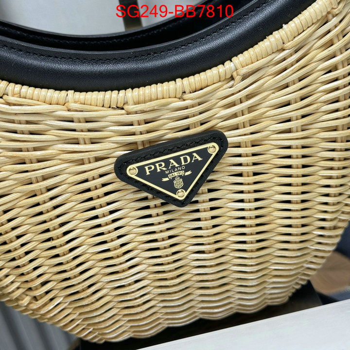 Prada Bags(TOP)-Crossbody- high quality designer ID: BB7810 $: 249USD,