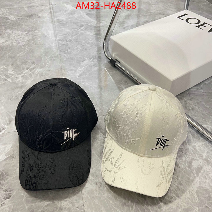 Cap (Hat)-Dior where can i find ID: HA2488 $: 32USD