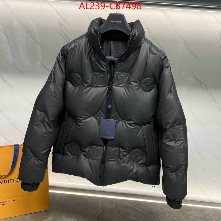 Down jacket Women-LV the quality replica ID: CB7498 $: 239USD