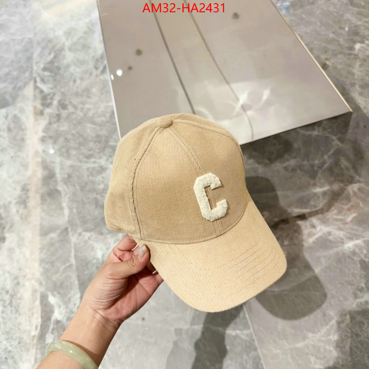 Cap(Hat)-Celine where quality designer replica ID: HA2431 $: 32USD