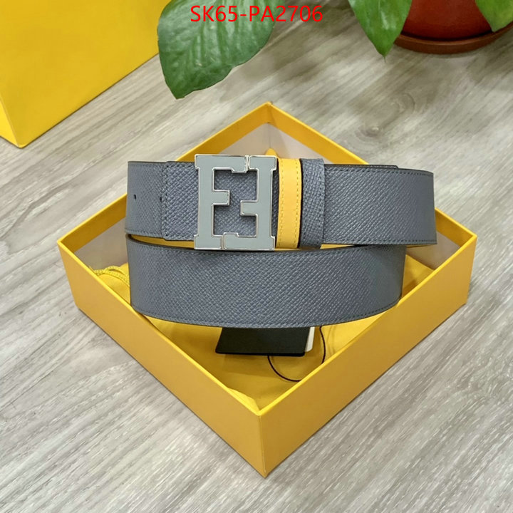 Belts-Fendi knockoff highest quality ID:PA2706 $: 65USD