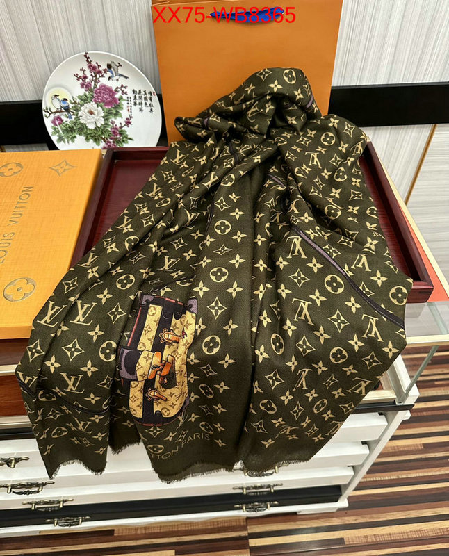 Scarf-LV perfect quality designer replica ID: MB8365 $: 75USD