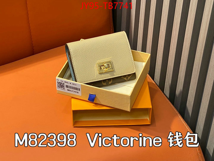 LV Bags(TOP)-Wallet online china ID: TB7741 $: 95USD,