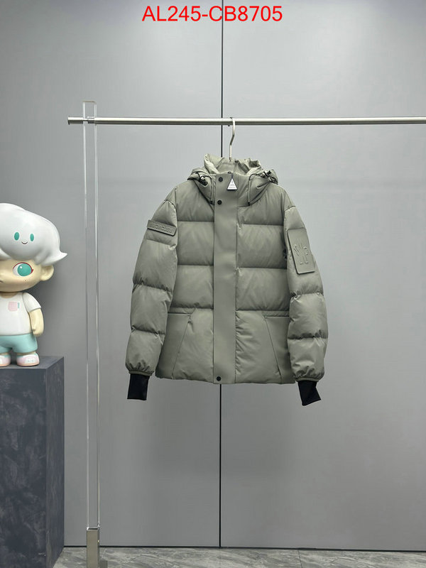 Down jacket Men-Moncler shop designer replica ID: CB8705 $: 245USD