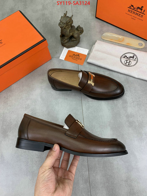 Men Shoes-Hermes designer fake ID: SA3124 $: 119USD