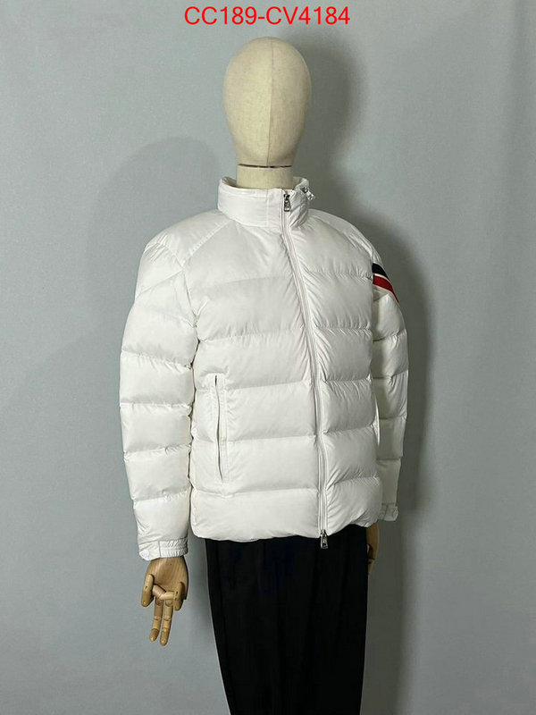 Down jacket Men-Moncler what are the best replica ID: CV4184 $: 189USD