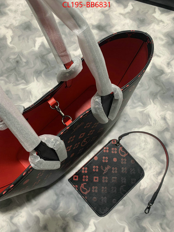 Christian Louboutin Bags(TOP)-Handbag- how to start selling replica ID: BB6831 $: 195USD,