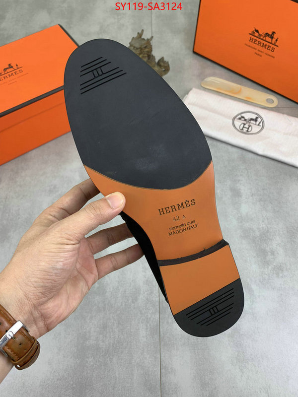 Men Shoes-Hermes designer fake ID: SA3124 $: 119USD