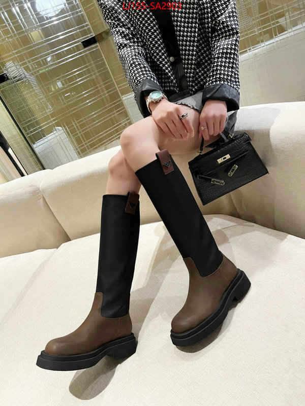 Women Shoes-Prada how to find replica shop ID: SA2903 $: 155USD