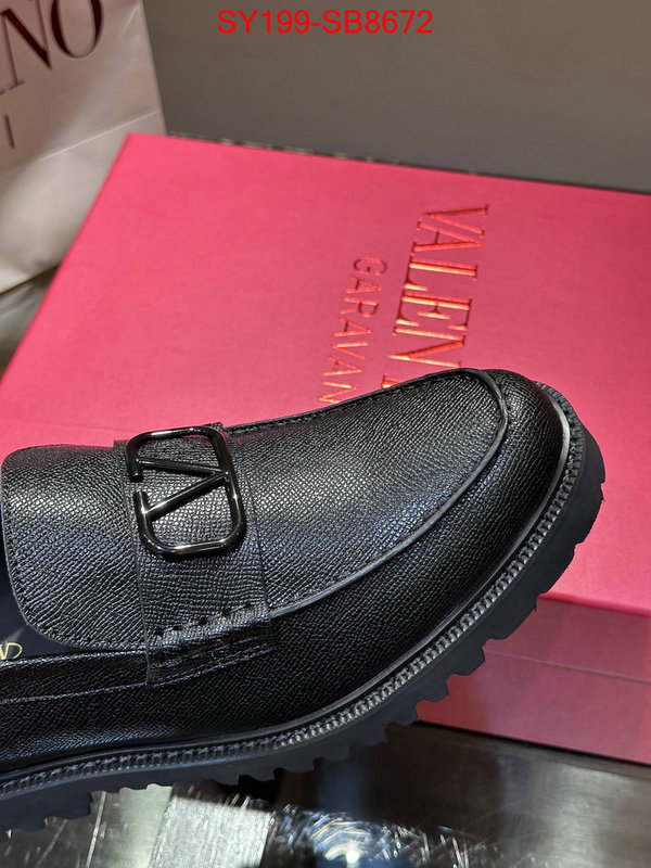 Men Shoes-Valentino buying replica ID: SB8672 $: 199USD