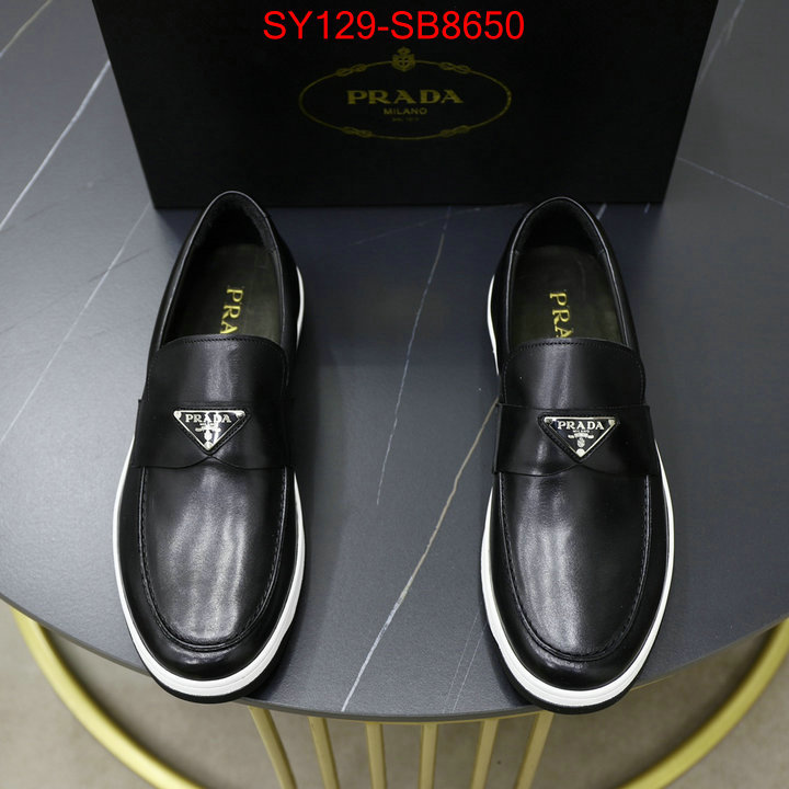 Men shoes-Prada 1:1 replica ID: SB8650 $: 129USD