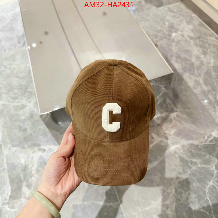 Cap(Hat)-Celine where quality designer replica ID: HA2431 $: 32USD