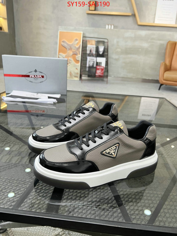 Men shoes-Prada unsurpassed quality ID: SA3190 $: 159USD