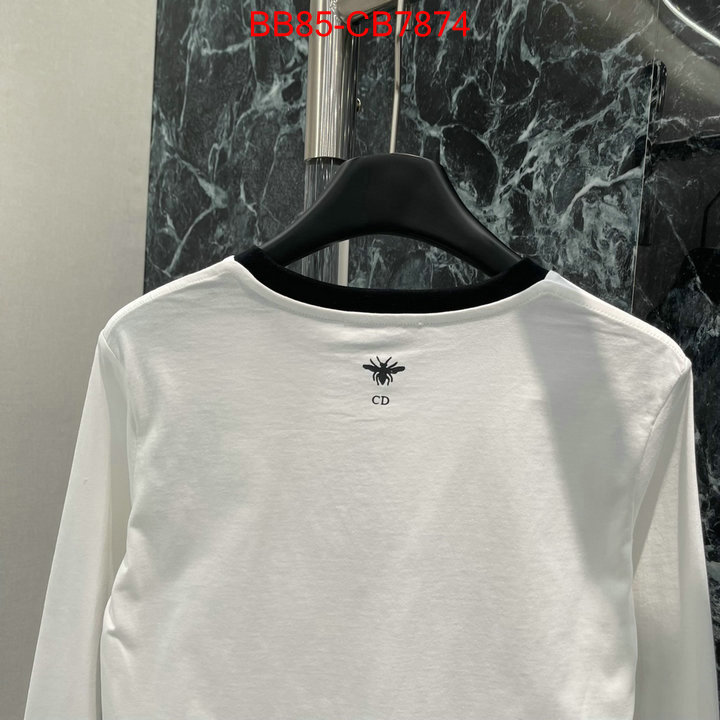 Clothing-Dior top perfect fake ID: CB7874 $: 85USD