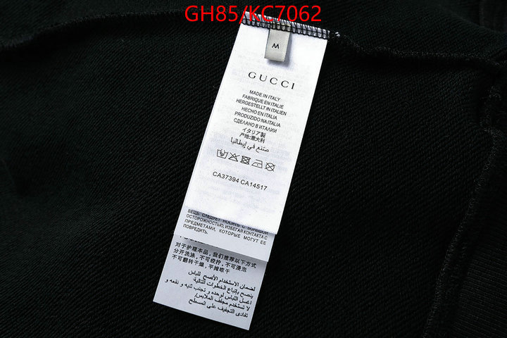 Clothing-Gucci replica online ID: KC7062 $: 85USD