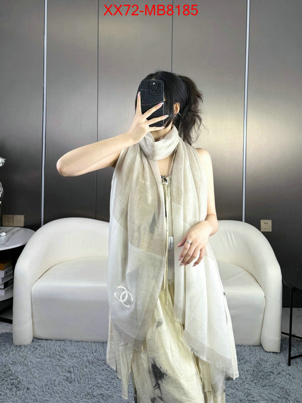 Scarf-Chanel shop cheap high quality 1:1 replica ID: MB8185 $: 72USD