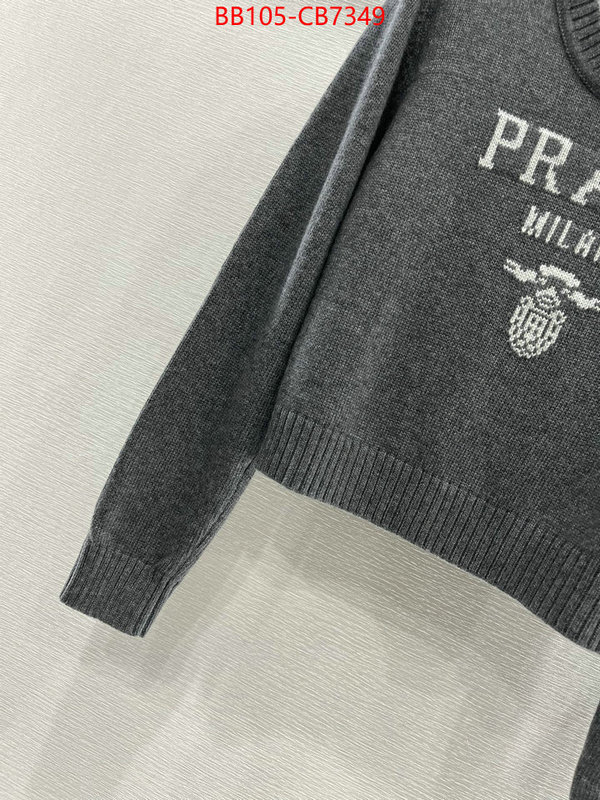 Clothing-Prada how can i find replica ID: CB7349 $: 105USD