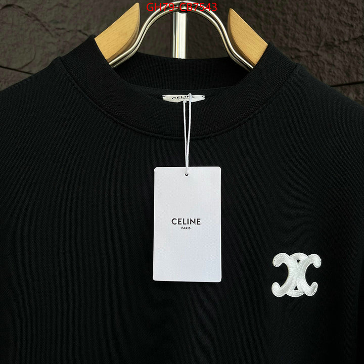 Clothing-Celine 7 star quality designer replica ID: CB7543 $: 79USD