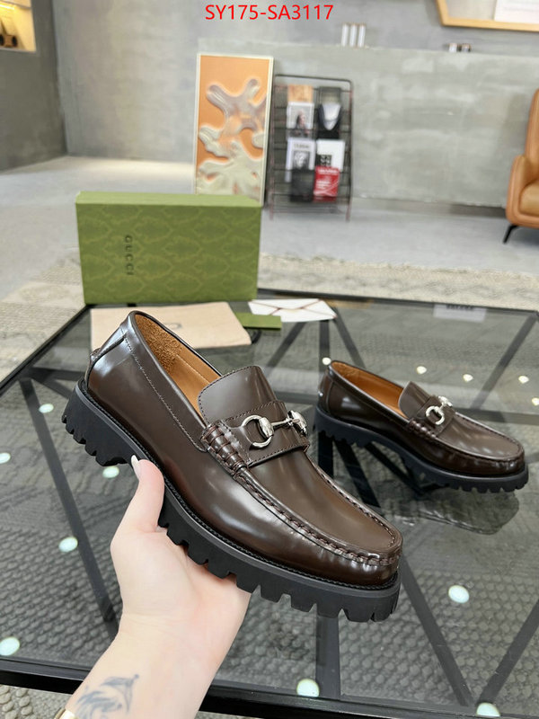 Men Shoes-Gucci best replica quality ID: SA3117 $: 175USD