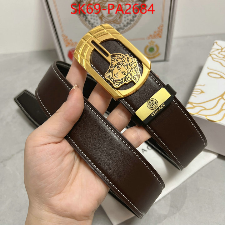 Belts-Versace aaaaa+ replica designer ID: PA2684 $: 69USD