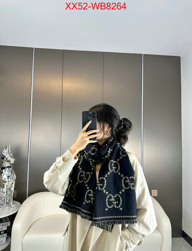 Scarf-Gucci luxury fake ID: MB8264 $: 52USD