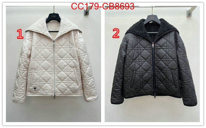 Down jacket Women-Dior what is a counter quality ID: CB8693 $: 179USD