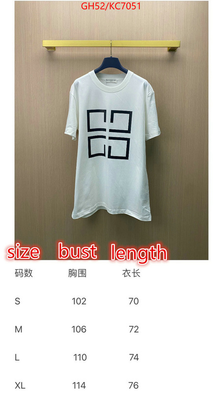 Clothing-Givenchy can i buy replica ID: KC7051 $: 52USD